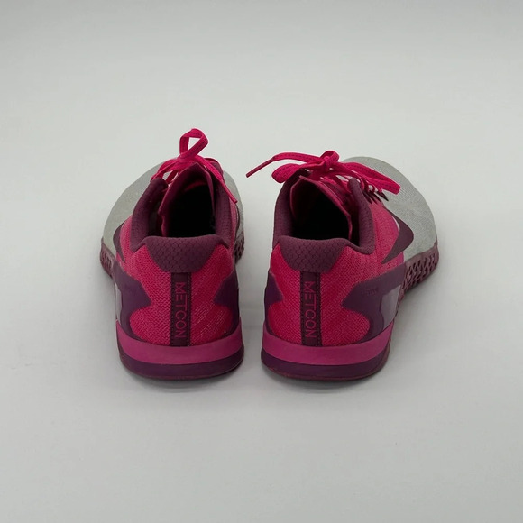 Nike Metcon 3 Cross Training Shoes Womens Size 11 EUR 43 Pure Platinum Tea Berry - Picture 3 of 9
